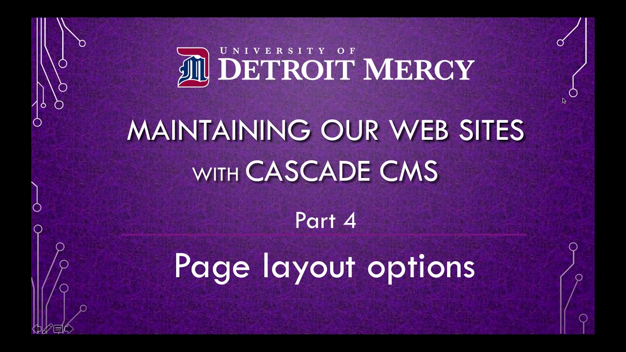 Cascade training video 4