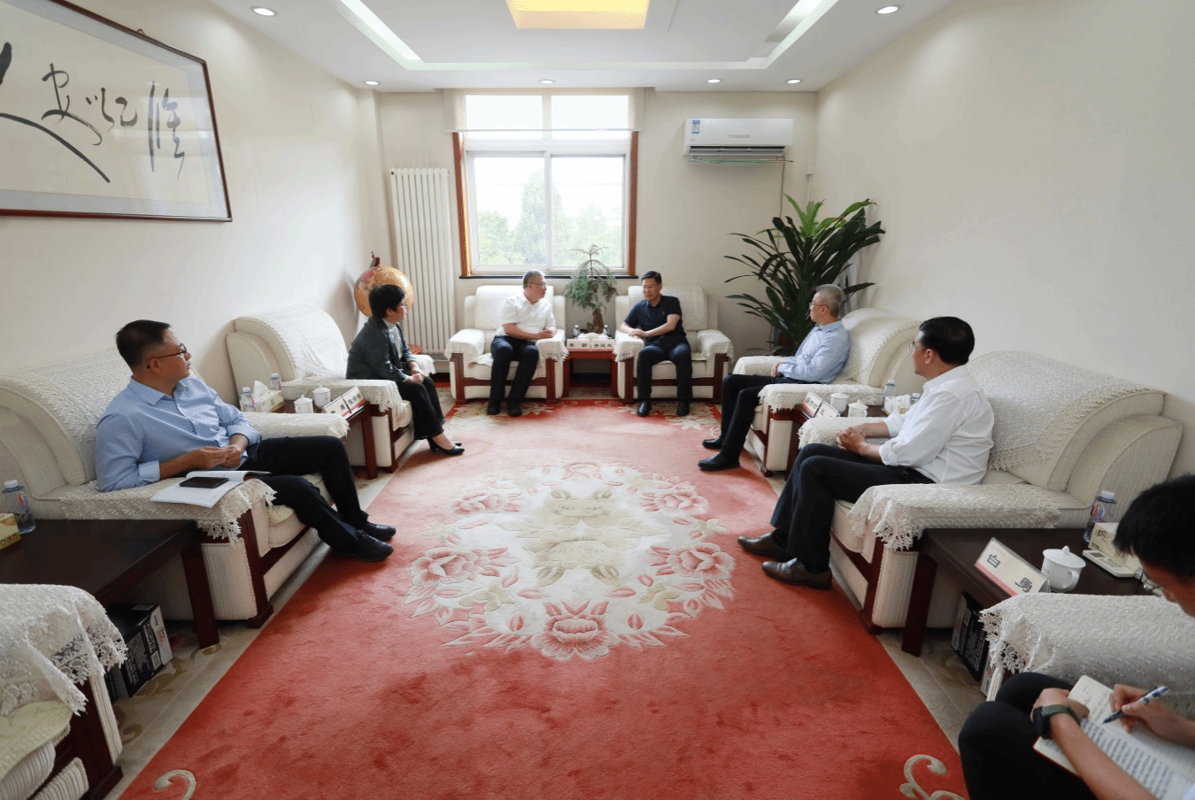 北京市民宗委主任李新来校调研