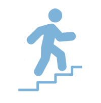guy on stairs
