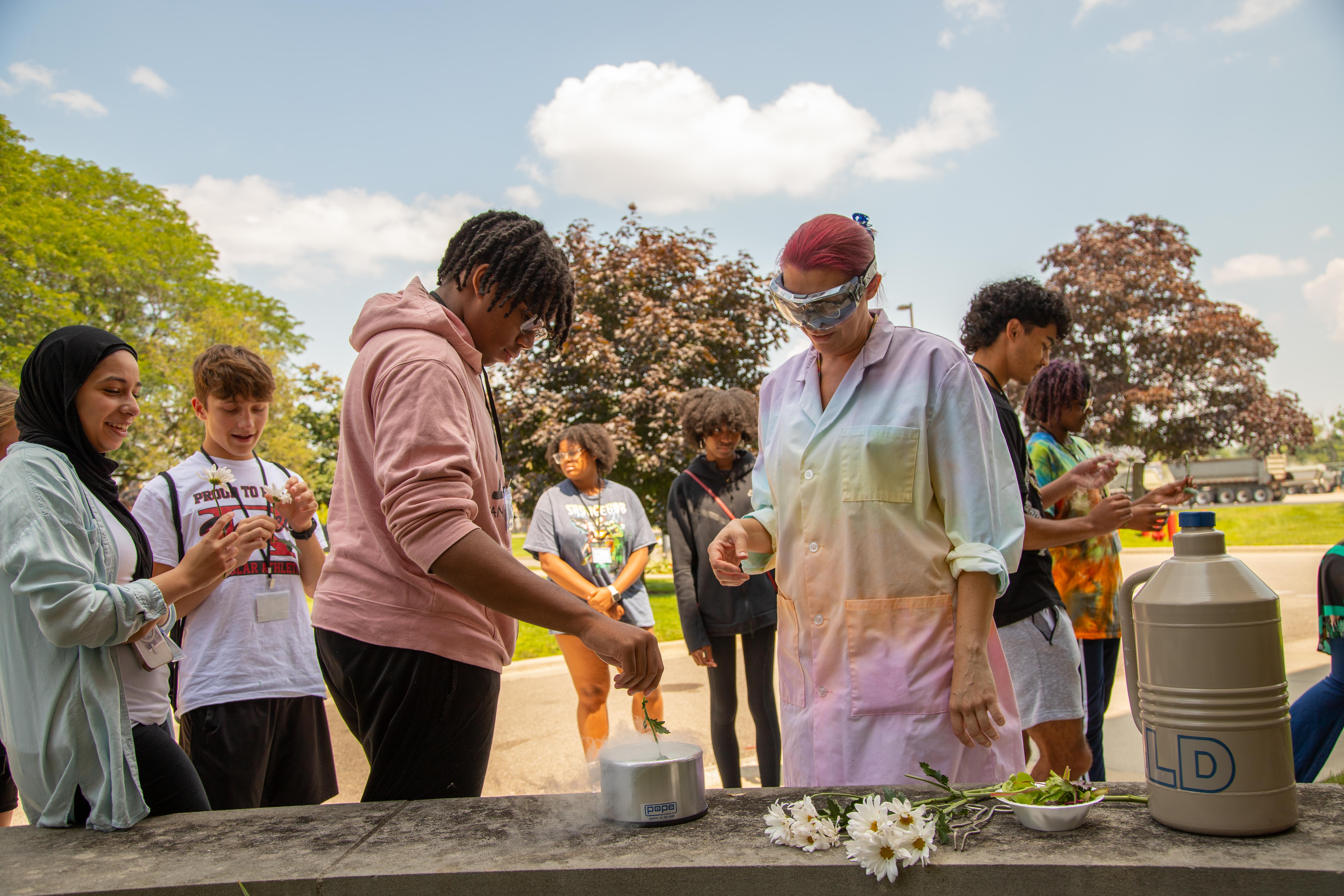 kids and science camp