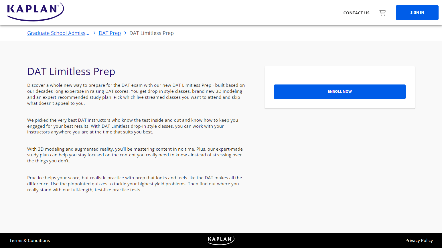 kaplan select your course
