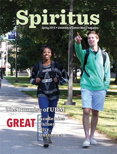 2015 Spring Cover of Spiritus Magazine