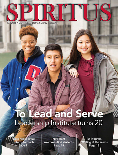 2015 Fall Cover of Spiritus Magazine