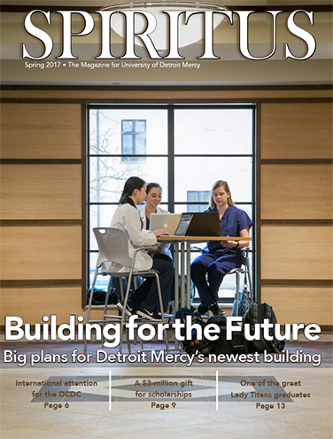 2017 Spring Cover of Spiritus Magazine
