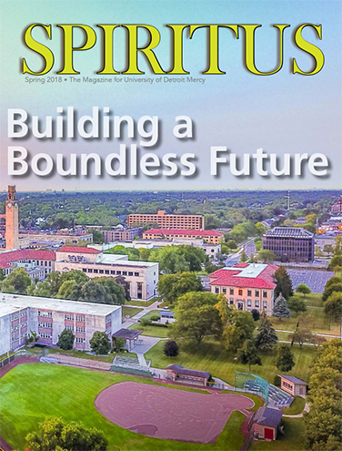 2018 Spring Cover of Spiritus Magazine